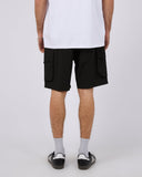 Cleaver Cargo Short Black