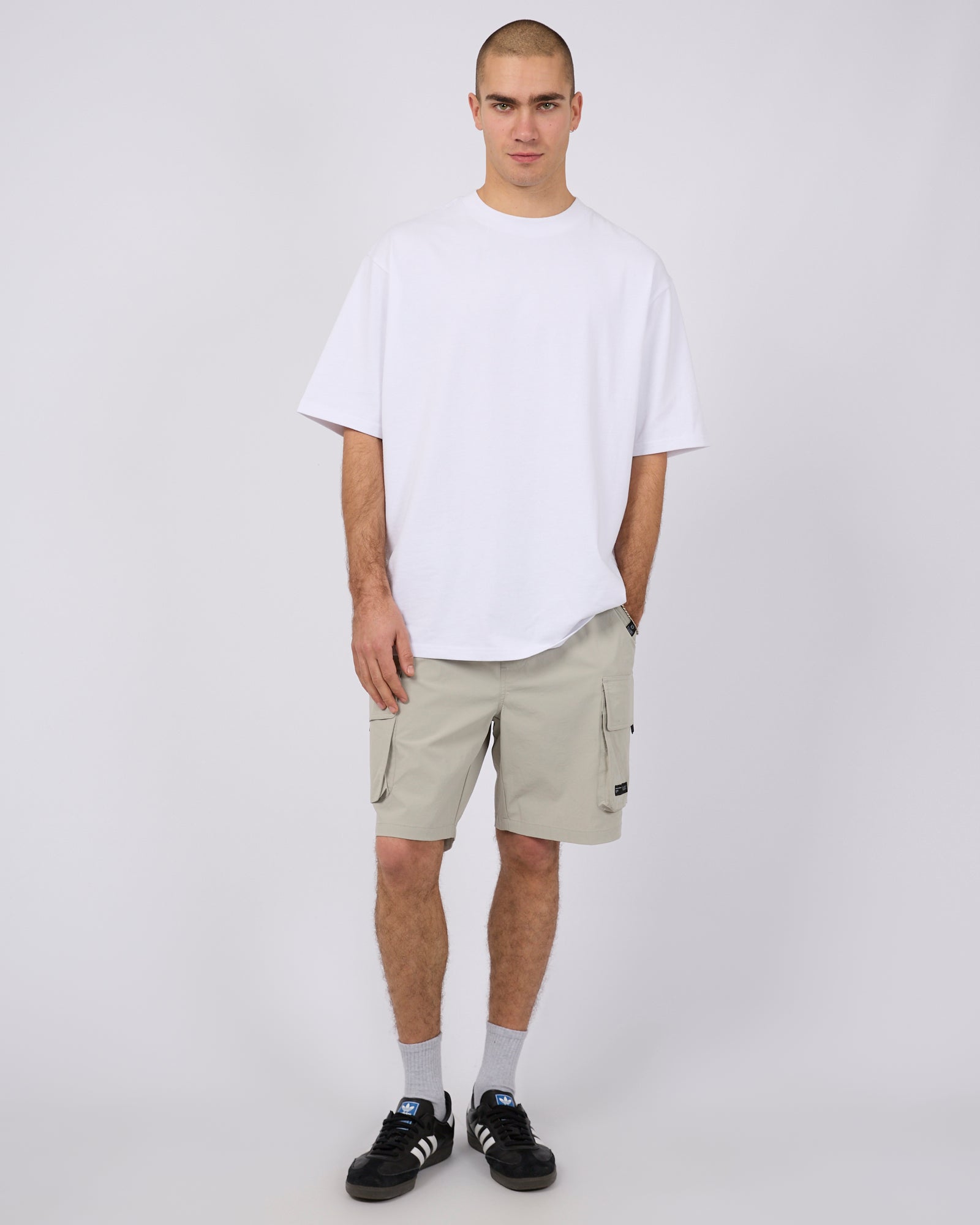 Cleaver Cargo Short Grey