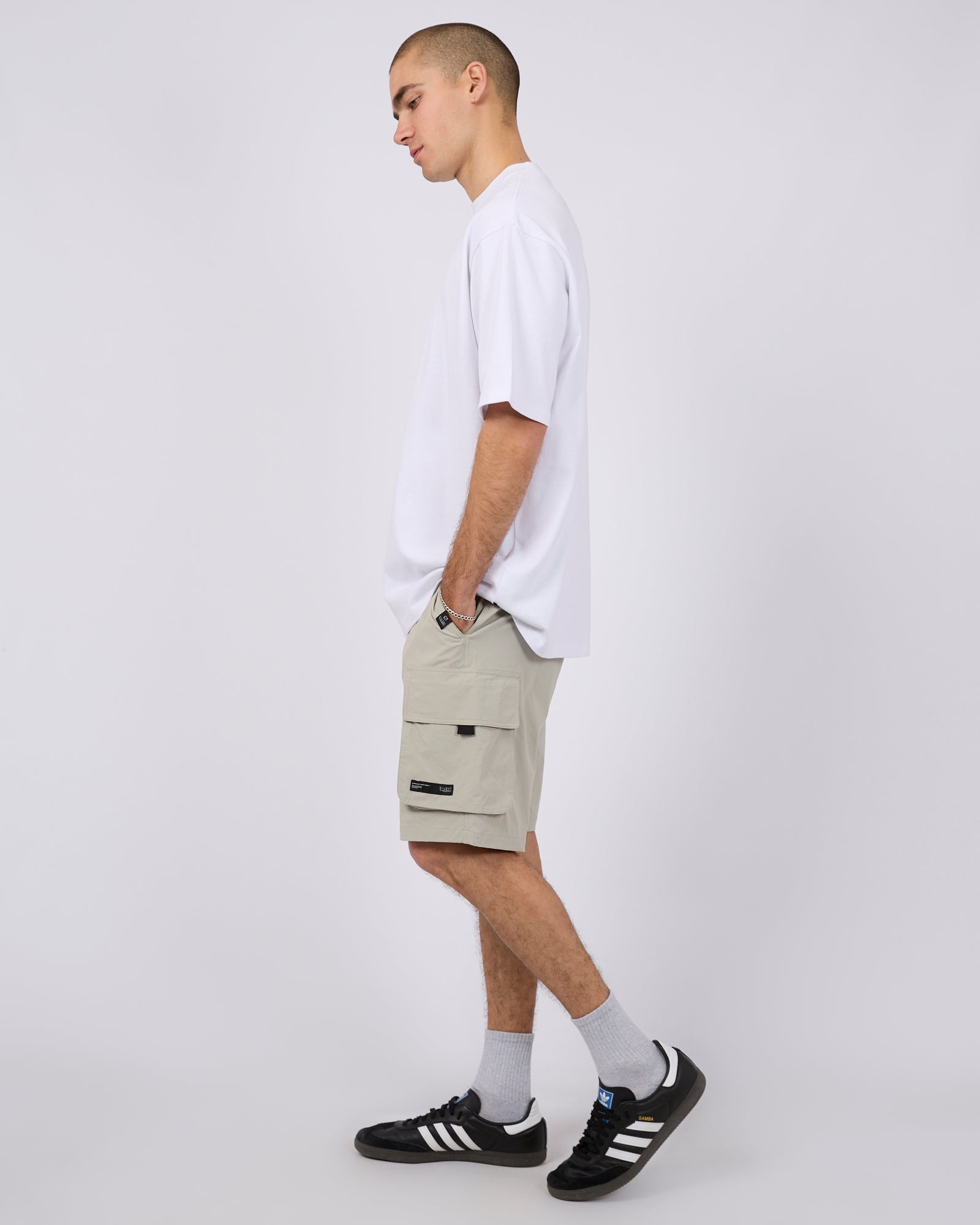 Cleaver Cargo Short Grey