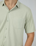 Textured Shirt Sage