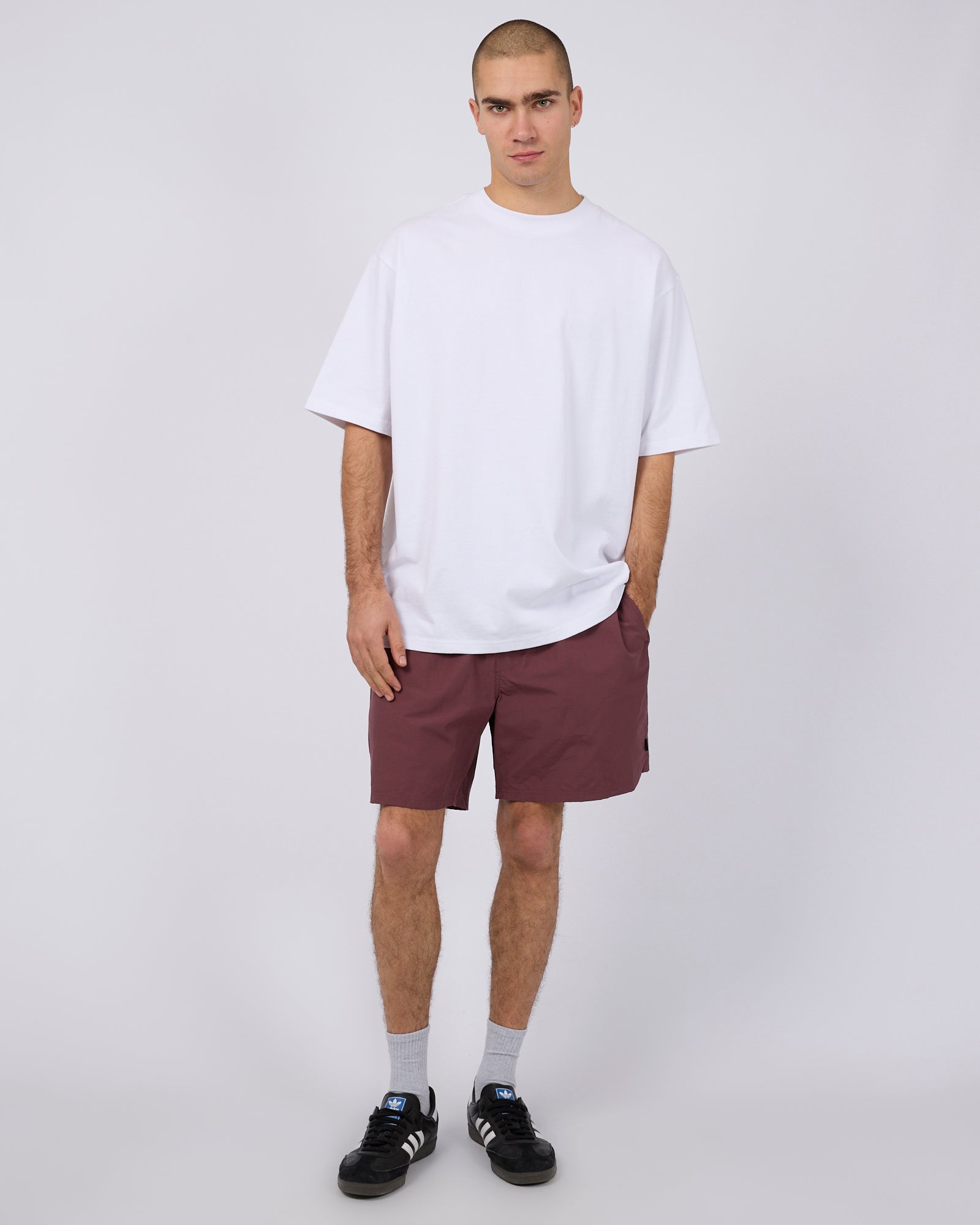 Vacay Nylon Short Burg