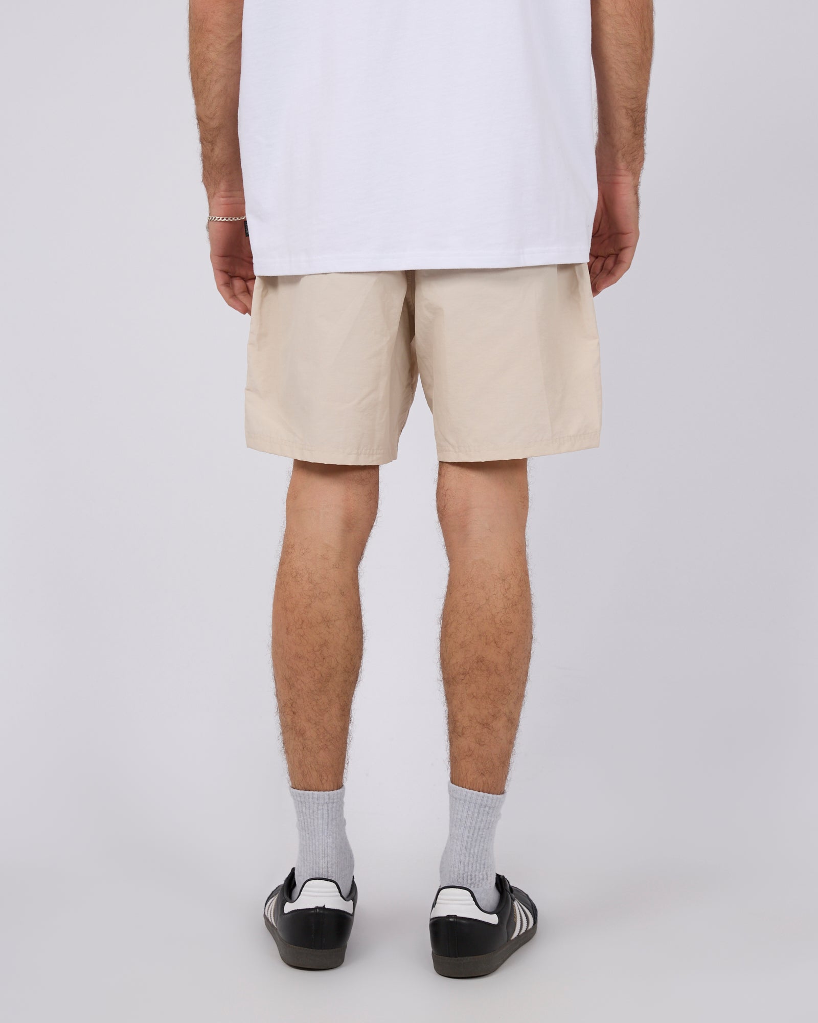 Vacay Nylon Short Chalk