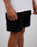 Cargo Cord Short Black