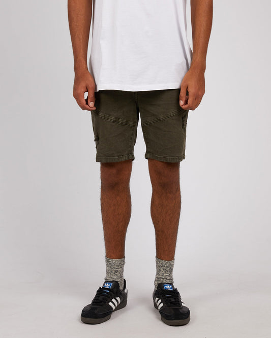 Soho Denim Short Trashed Khaki