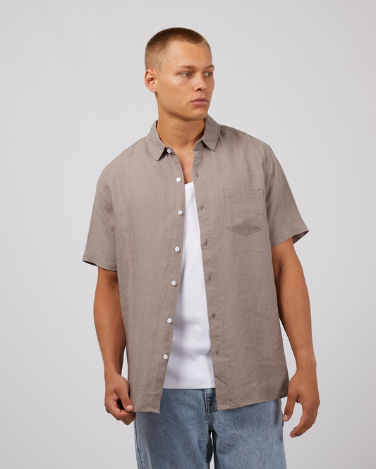 Linen Shirt Mushroom