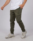 Inset Cargo Pant Khaki