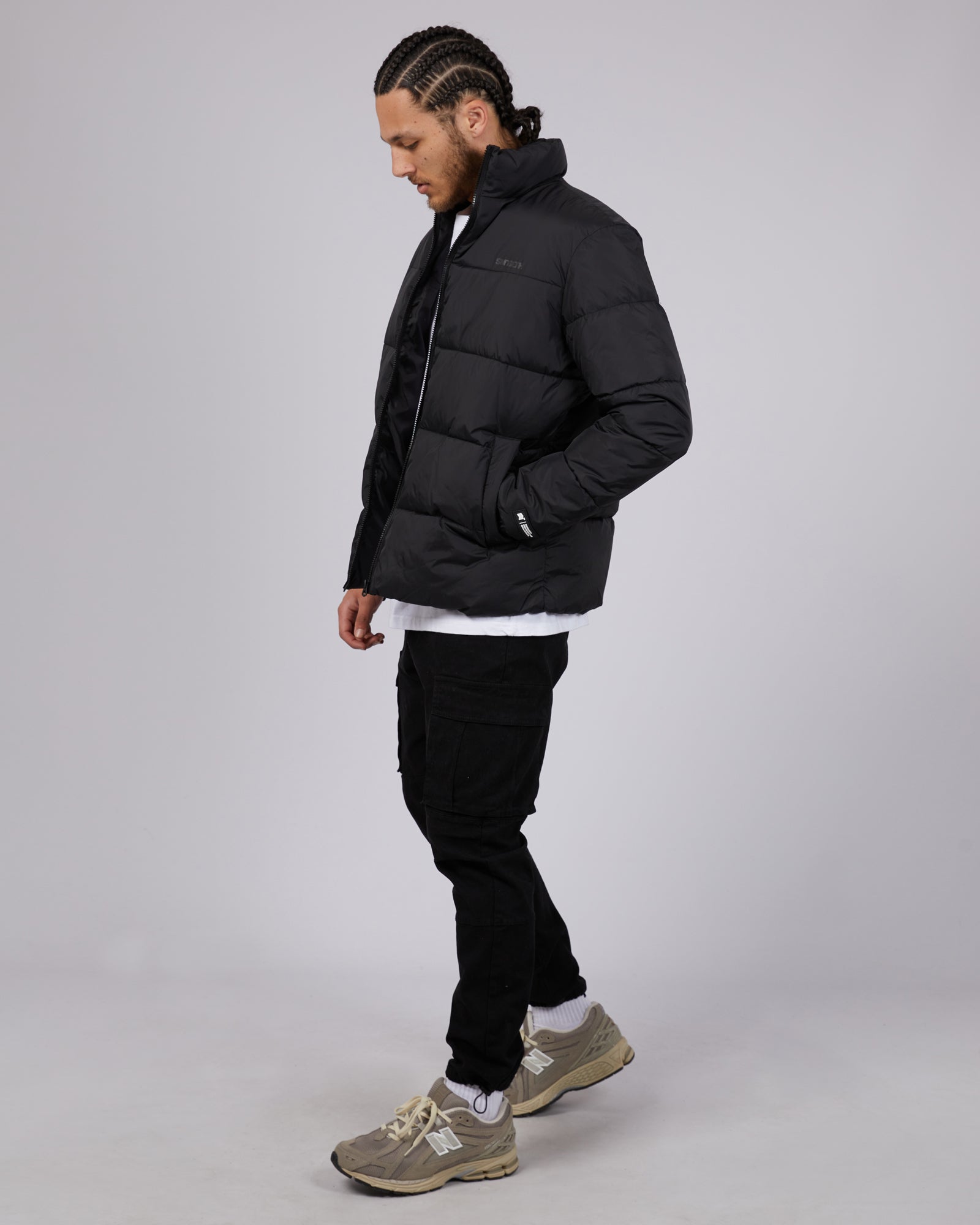 Shuttle Puffer Jacket Black