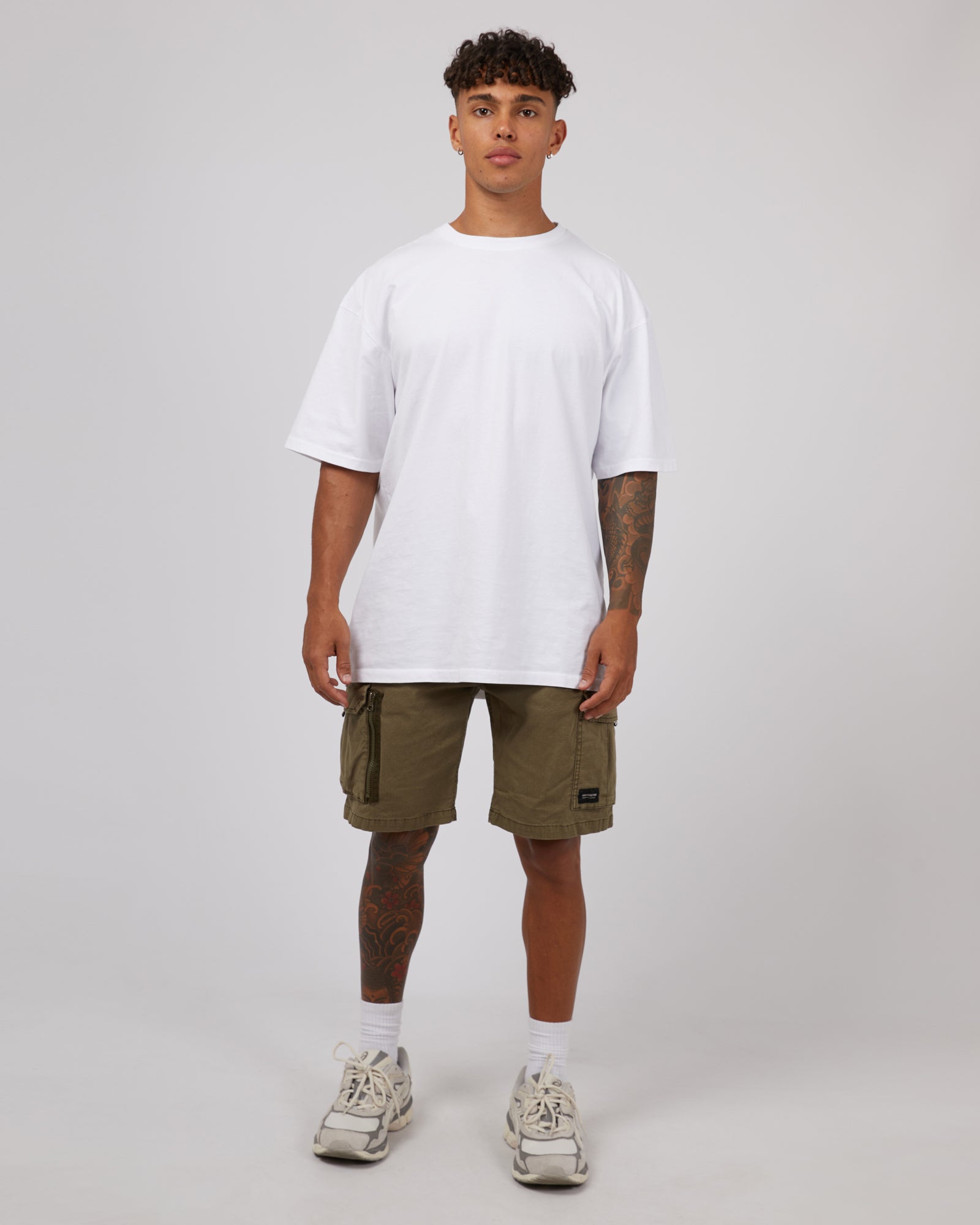 Ripstop Cargo Short Khaki