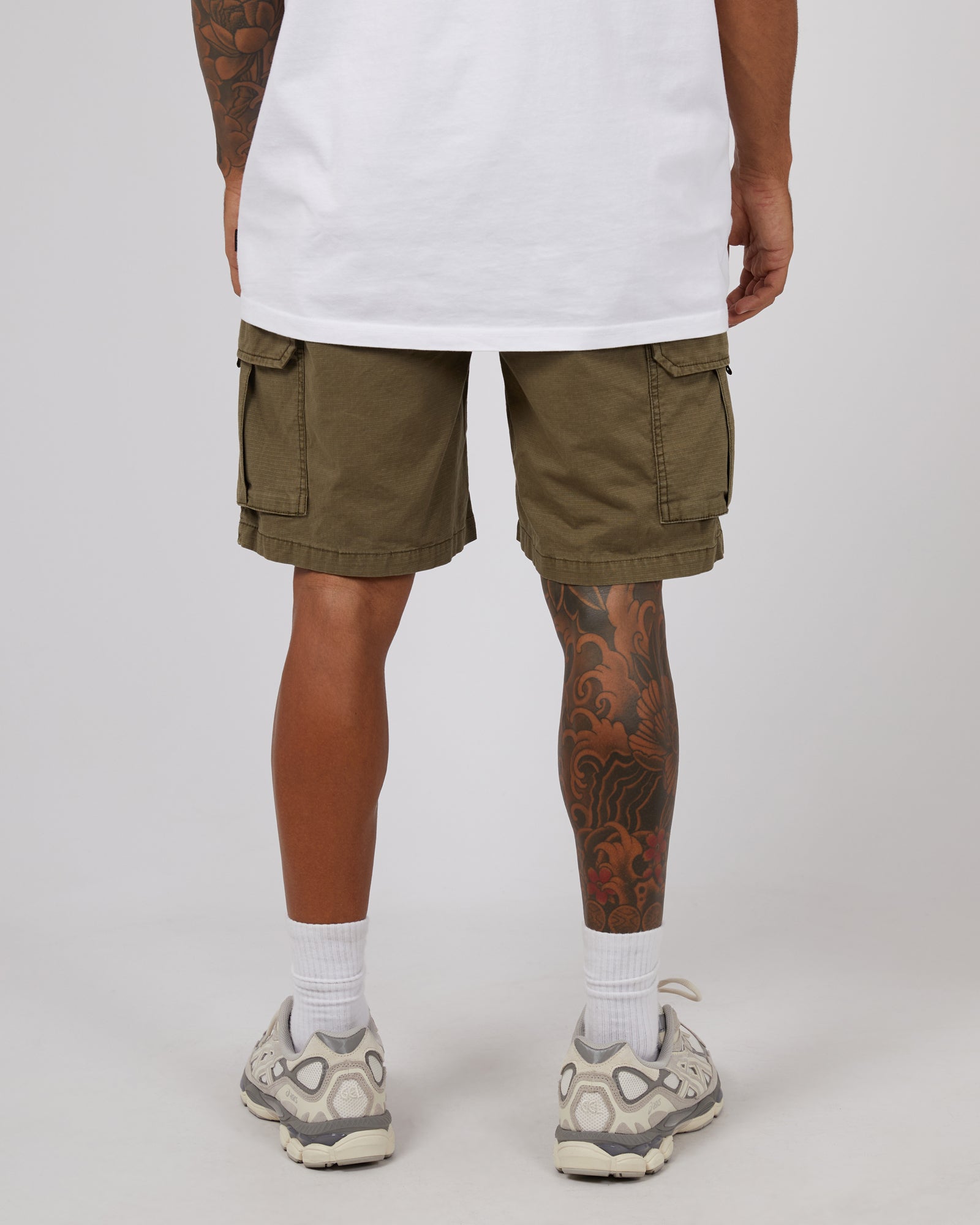 Ripstop Cargo Short Khaki