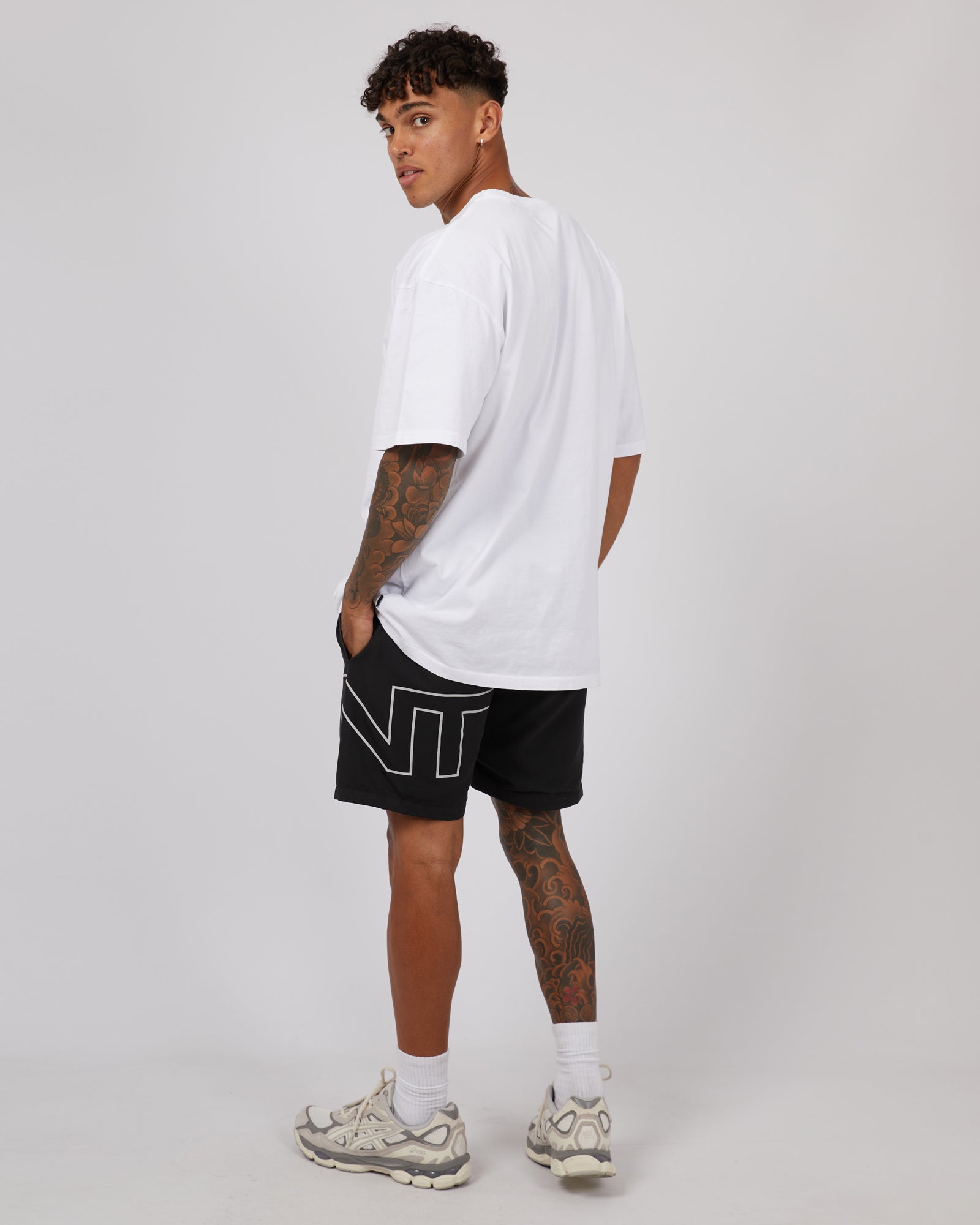 Link Volley Short Black