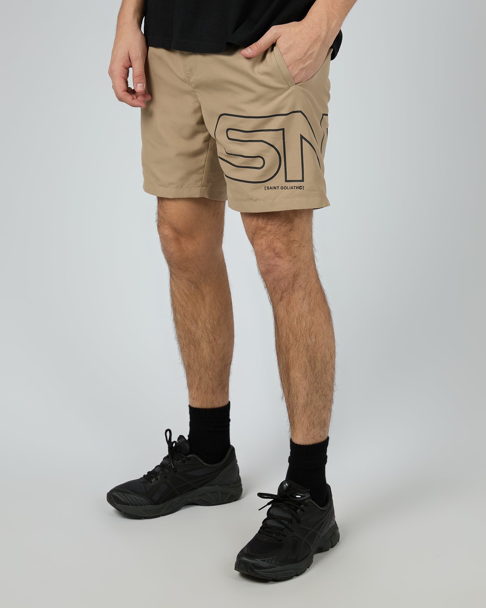 Link Volley Short Tan