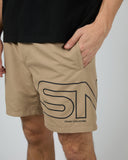 Link Volley Short Tan