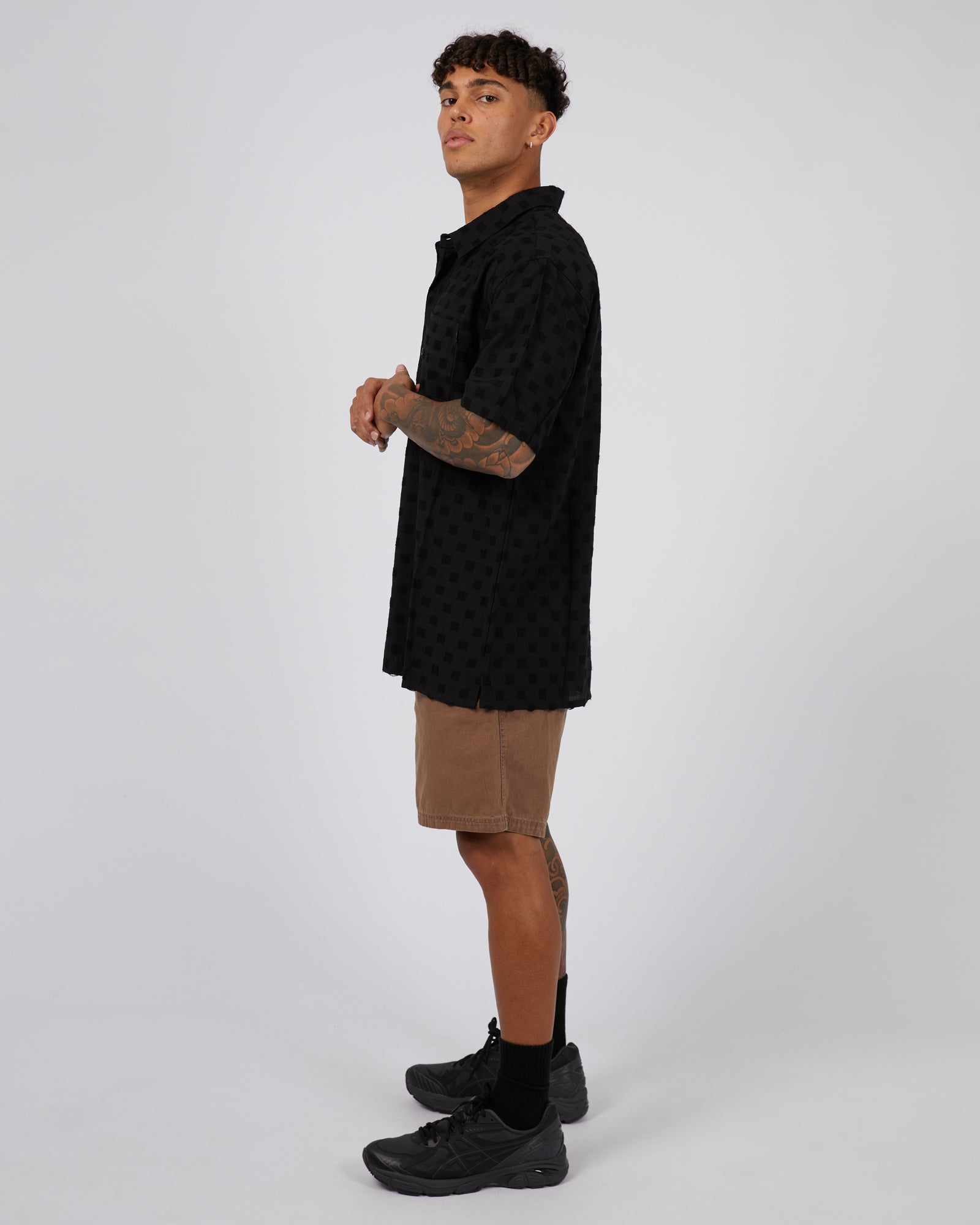 Pilgrim S/S Shirt Black