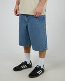 A6 Big Baggy Short Davis Mid Blue