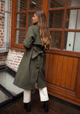 Green Charline Trenchcoat