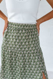 Green Zoe Skirt