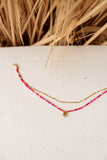 Pink and Golden Gunzo Anklet