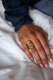 Golden Lana Ring