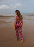 Purple Patterned Telio Pants