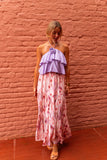 Pink Patterned Esteban Skirt