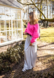 Silvery Janis Maxi Skirt