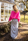 Silvery Janis Maxi Skirt