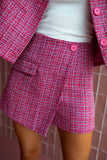 Pink Tweed Jemina Skort