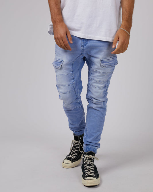 Salem Cargo Jogger Crystal Blue