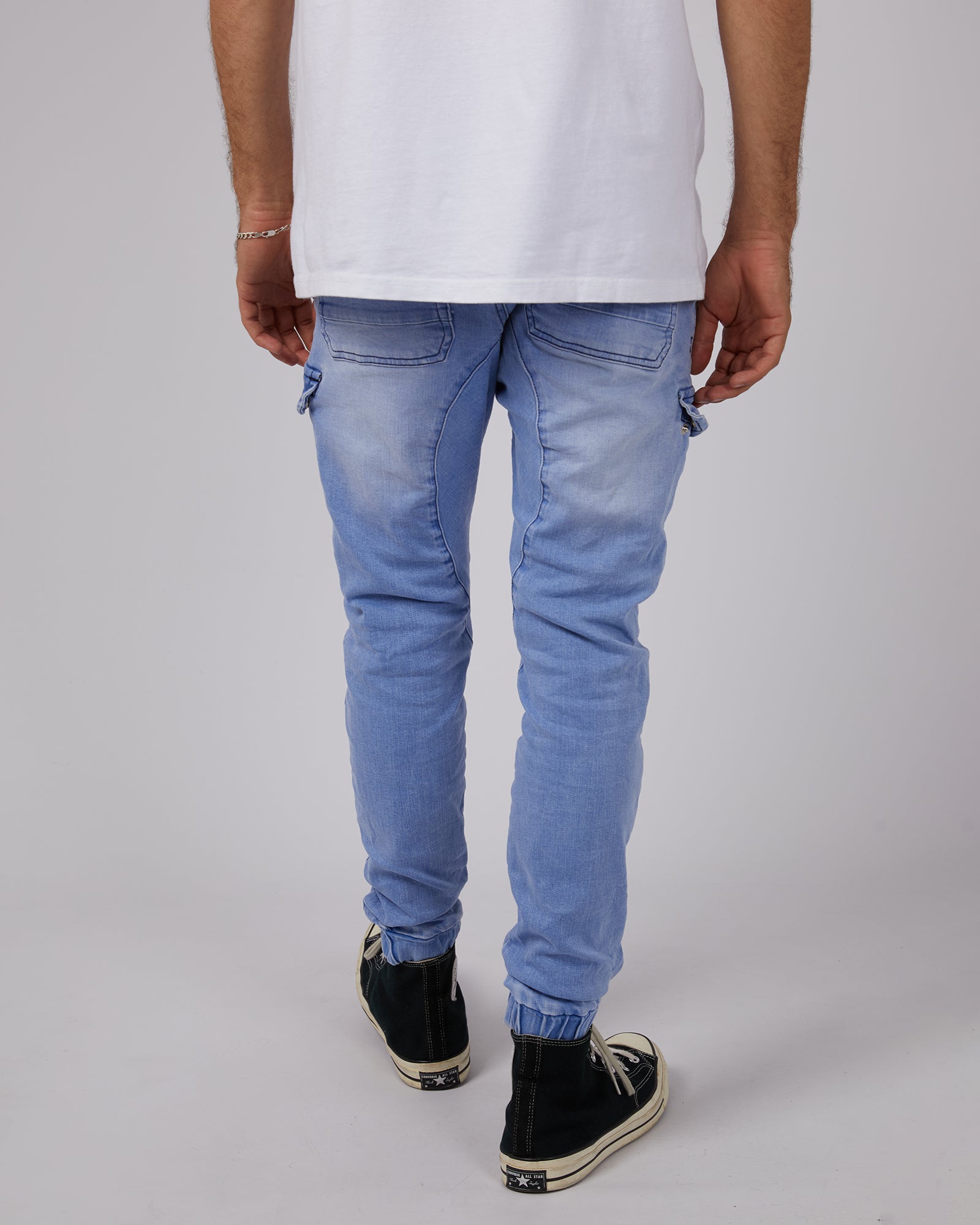 Salem Cargo Jogger Crystal Blue