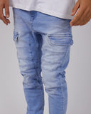 Salem Cargo Jogger Crystal Blue