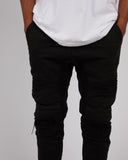 Viper Denim Jogger Black