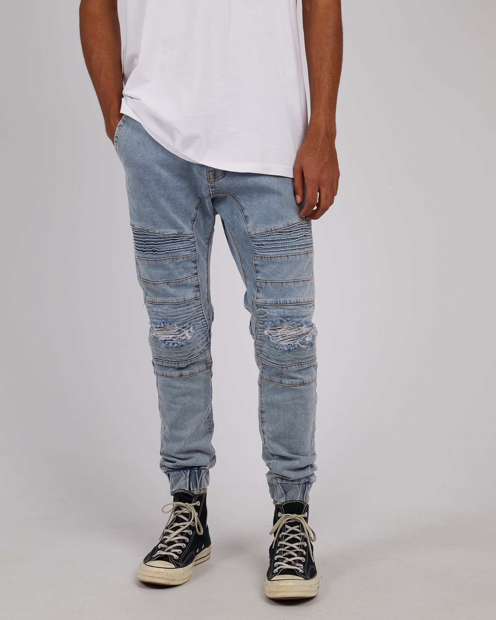 Viper Denim Jogger Portland Blue