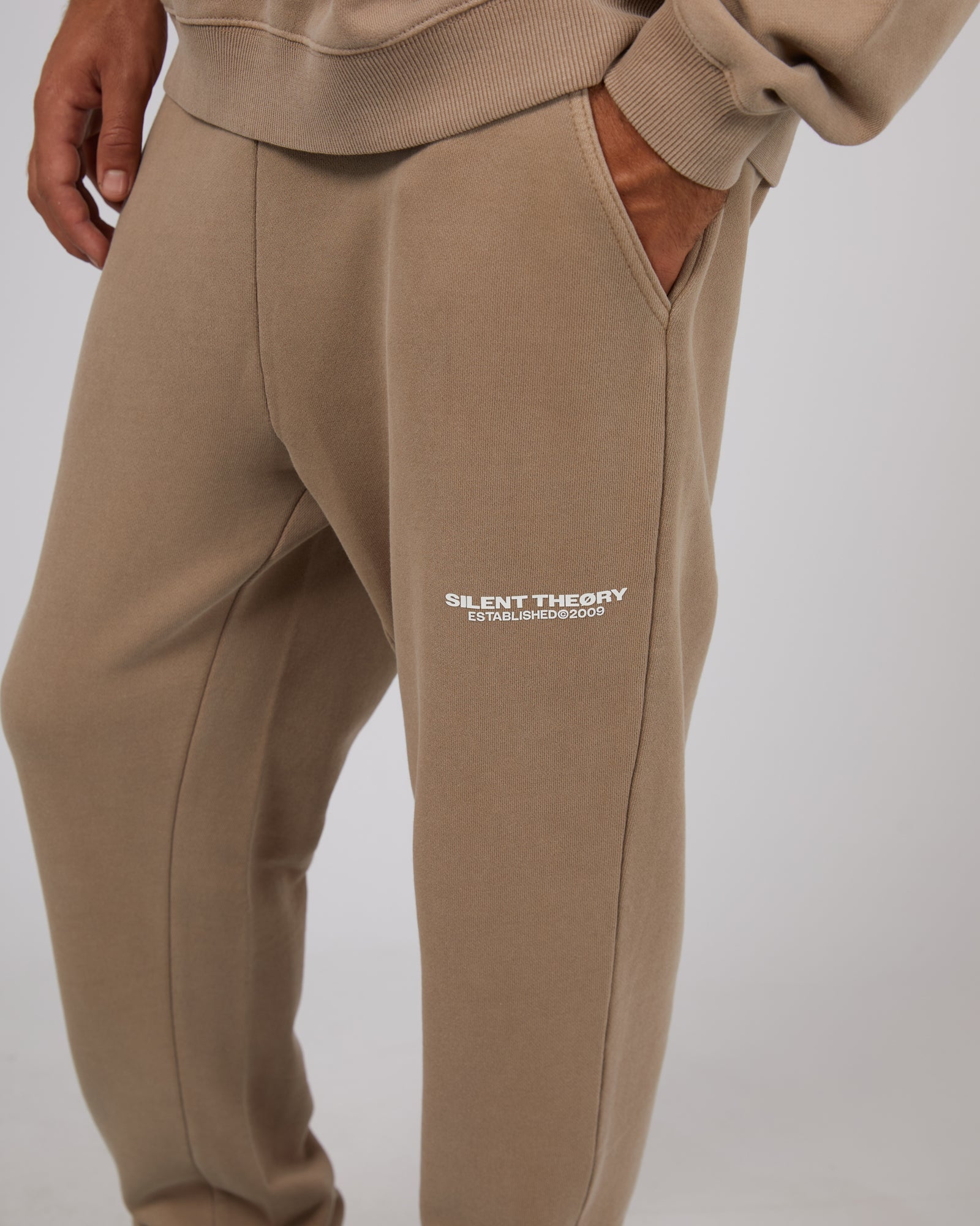 Essential Theory Track Pant Tan