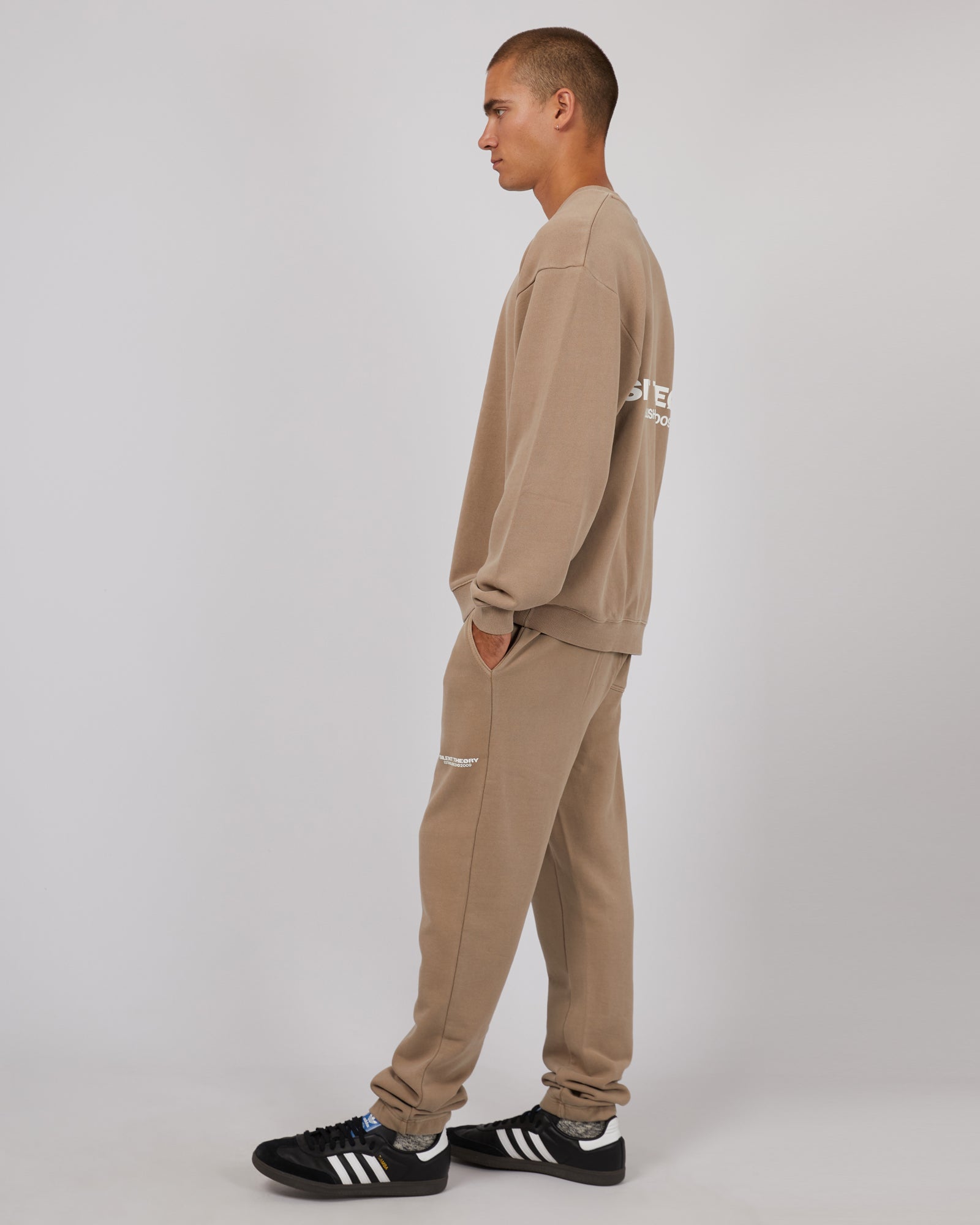 Essential Theory Track Pant Tan