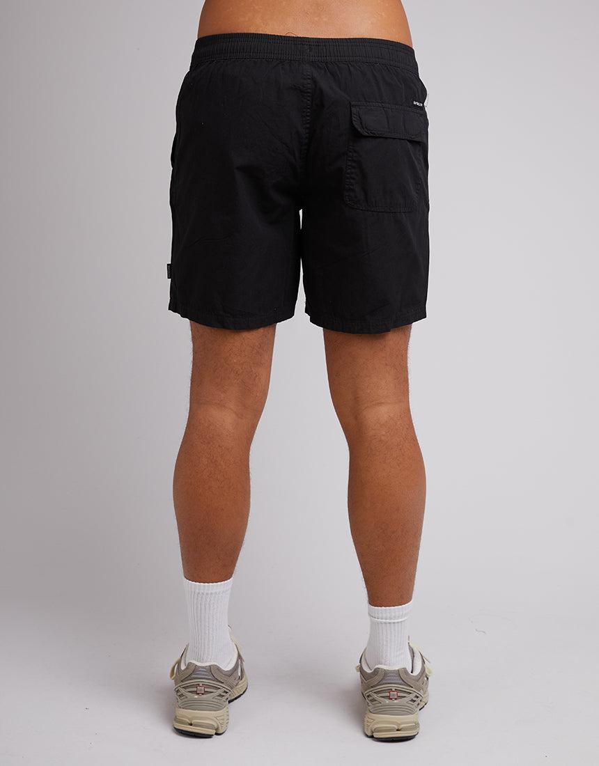 Daily Short Washed Black