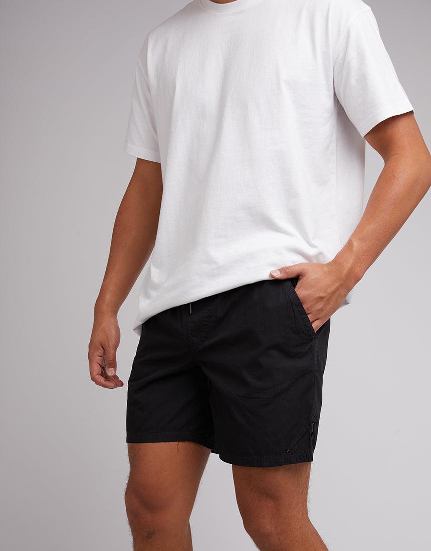 Daily Short Washed Black