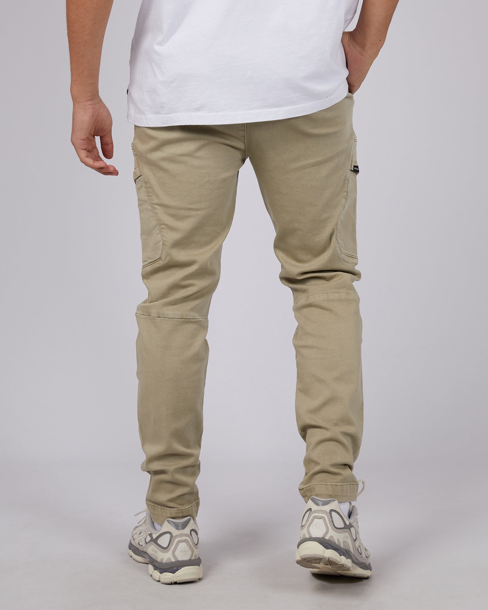 Inset Cargo Pant Tan