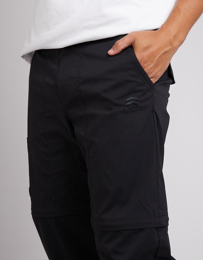 Summit Zip  Off Pant Black