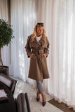 Chocolate Haron Trench Coat