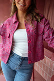 Pink Tweed Joao Jacket