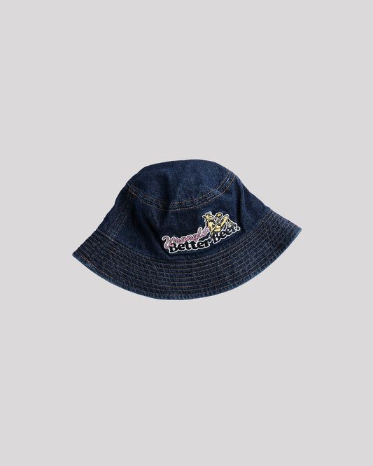 Thirsty Bucket Hat Stoned Indigo