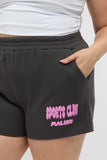 Grey Sports Club Active Fleece Shorts