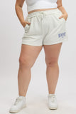 Grey Newport Embroidered Terry Track Shorts