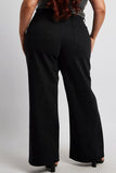 Black Wide Leg Jeans High Rise