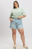 Denim Relaxed Shorts High Rise