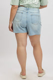 Denim Relaxed Shorts High Rise