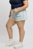 Denim Relaxed Shorts High Rise