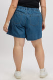 Denim Relaxed Shorts High Rise