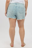 Denim Relaxed Shorts High Rise