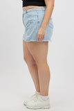 Denim Relaxed Shorts High Rise